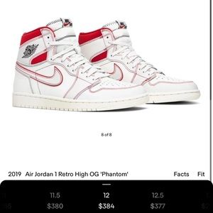 Nike Air Jordan’s Mens Size 12 US